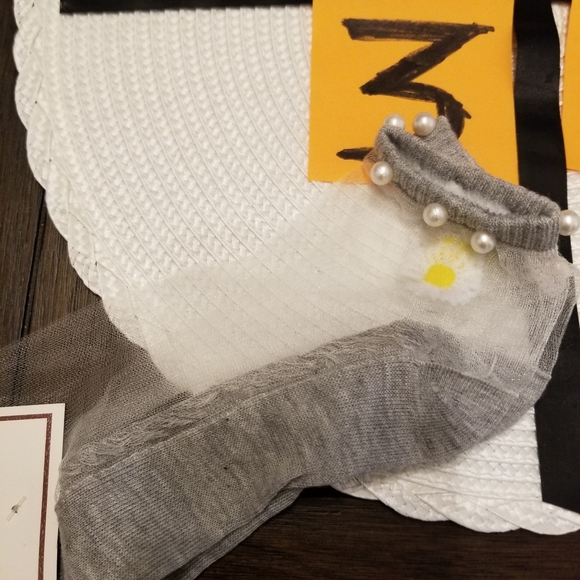 3/$25♥️ Fashion Women Transparent Elastic Ankle socks Mesh Sheer Summer Hossiery - Picture 7 of 10